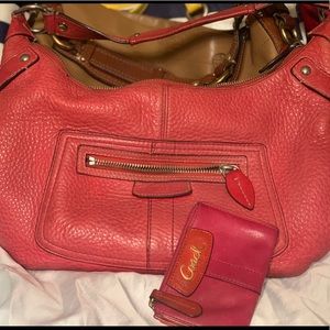 Coach purse & coin purse